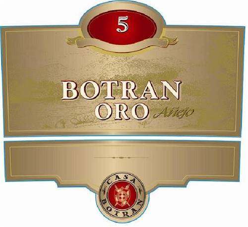 5 BOTRAN ORO trademark