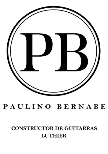 PB PAULINO BERNABE CONSTRUCTOR DE GUITARRAS LUTHIER trademark