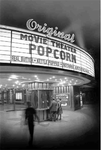 Original MOVIE THEATER POPCORN REAL BUTTER KETTLE POPPED NOTHING ARTIFICIAL trademark