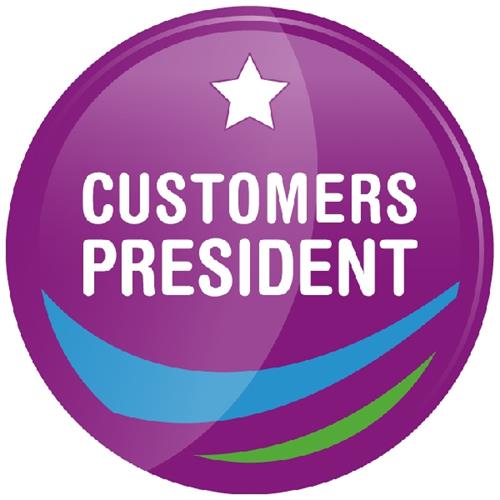 CUSTOMERS PRESIDENT trademark