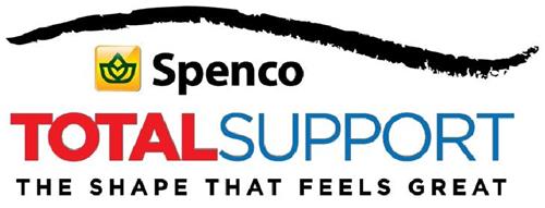 SPENCO TOTAL SUPPORT THE SHAPE THAT FEELS GREAT trademark