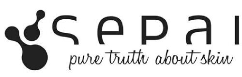 SEPAI PURE TRUTH ABOUT SKIN trademark