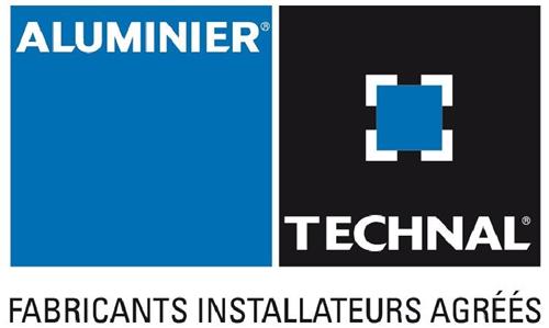 ALUMINIER TECHNAL Fabricants Installateurs Agréés trademark