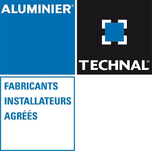 ALUMINIER TECHNAL Fabricants Installateurs Agréés trademark