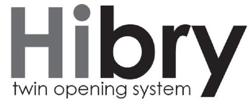 Hibry twin opening system trademark