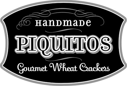 HANDMADE PIQUITOS GOURMET WHEAT CRACKERS trademark