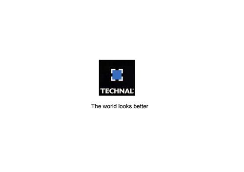 TECHNAL The world looks better trademark