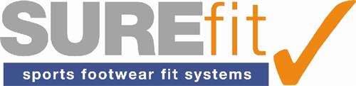 SURE fit
sports footwear fit systems trademark