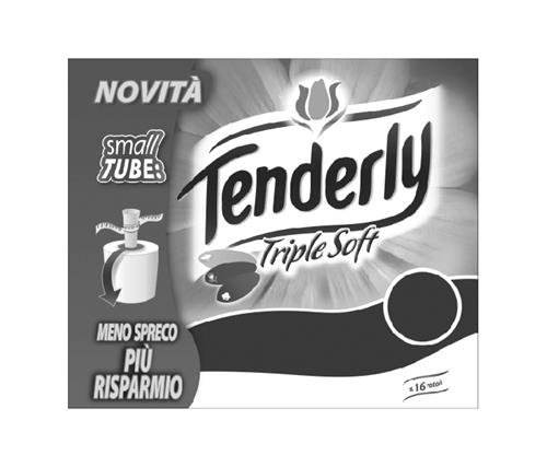 TENDERLY TRIPLE SOFT SMALL TUBE novità meno spreco più risparmio trademark