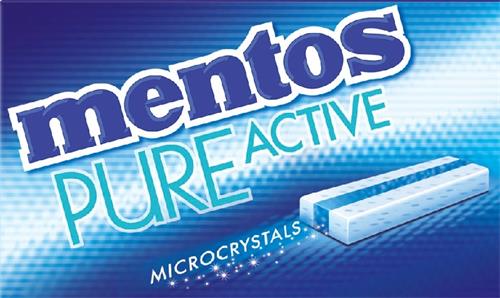 MENTOS PURE ACTIVE MICROCRYSTALS trademark