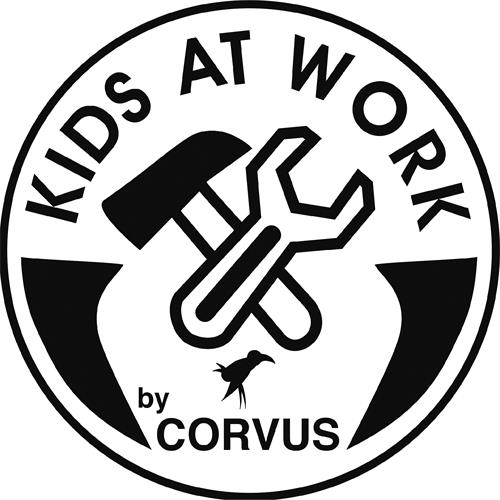 KIDS AT WORK by CORVUS trademark