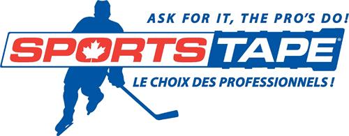 ASK FOR IT, THE PRO'S DO!
SPORTS TAPE
LE CHOIX DES PROFESSIONNELS! trademark