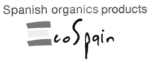 SPANISH ORGANICS PRODUCTS ECOSPAIN trademark