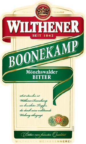 WILTHENER BOONEKAMP Mönchswalder BITTER trademark