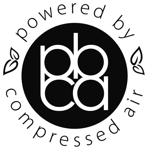 powered by compressed air
pbca trademark