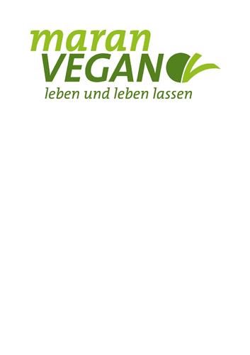 maran VEGAN leben und leben lassen trademark