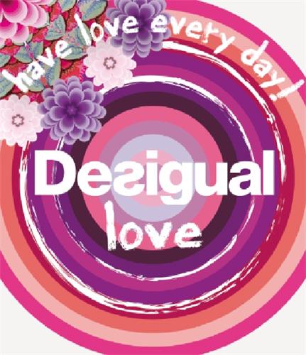 have love every day!DESIGUAL love. trademark