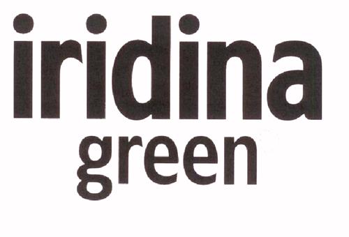 IRIDINA GREEN trademark