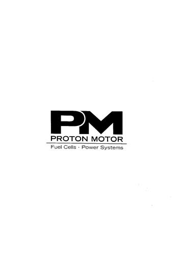 PM PROTON MOTOR Fuel Cells Power Systems trademark