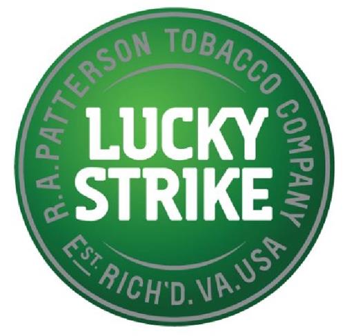 LUCKY STRIKE R.A. PATTERSON TOBACCO COMPANY EST RICH'D. V.A. USA trademark