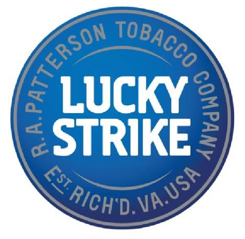 LUCKY STRIKE R.A. PATTERSON TOBACCO COMPANY EST RICH'D. V.A. USA trademark