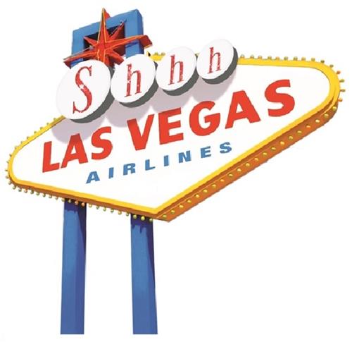 SHHH LAS VEGAS AIRLINES trademark