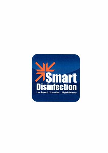 Smart Disinfection, Low Impact, Less Cost, High Efficiency trademark