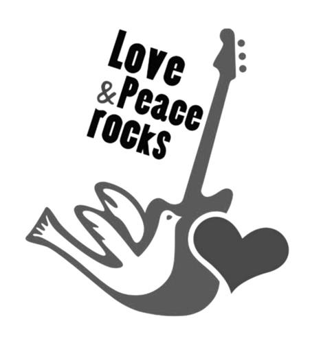 LOVE & PEACE ROCKS trademark