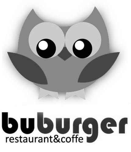 BUBURGER, RESTAURANT & COFFE trademark