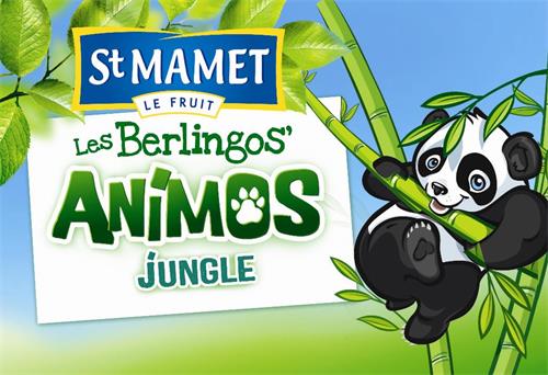 ST MAMET LE FRUIT LES BERLINGOS' ANIMOS JUNGLE trademark