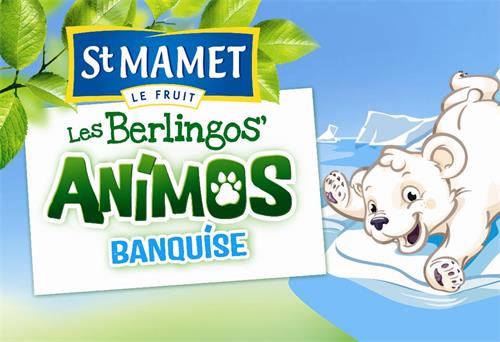 ST MAMET LE FRUIT LES BERLINGOS' ANIMOS BANQUISE trademark