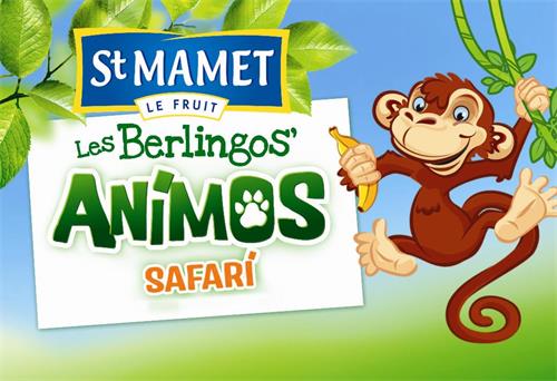 ST MAMET LE FRUIT LES BERLINGOS' ANIMOS SAFARI trademark