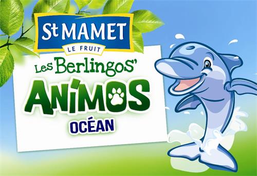 ST MAMET LE FRUIT LES BERLINGOS' ANIMOS OCEAN trademark