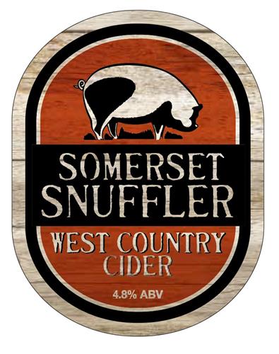 SOMERSET SNUFFLER WEST COUNTRY CIDER 4.8% ABV trademark