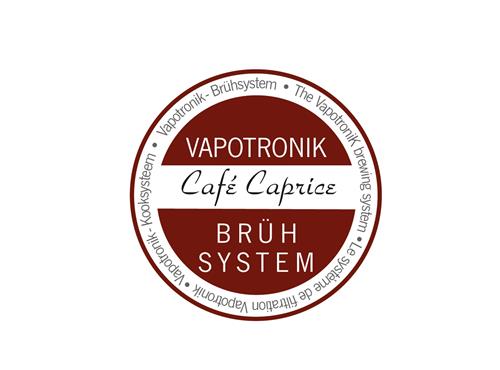 Vapotronik Café Caprice Brühsystem The Vapotronik brewing system Le système de filtration Vapotroni Vapotronik-Kooksysteem Vapotronik-Brühsystem trademark