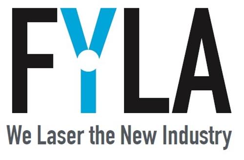 FYLA WE LASER THE NEW INDUSTRY trademark