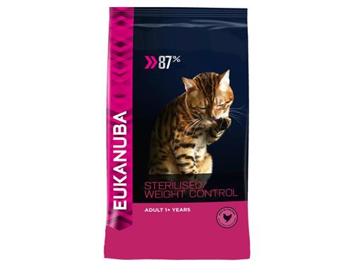 EUKANUBA 87% STERILISED/WEIGHT CONTROL ADULT 1+ YEARS trademark