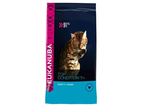 EUKANUBA 91% TOP CONDITION 7+ ADULT 7+ YEARS trademark