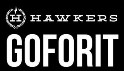 H HAWKERS GOFORIT trademark