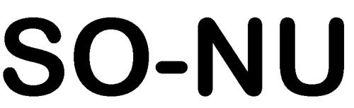 SO-NU trademark