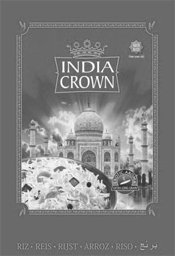 INDIA CROWN trademark