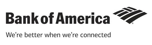 Bank of America We're better when we're connected trademark