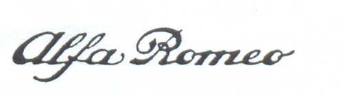 ALFA ROMEO trademark