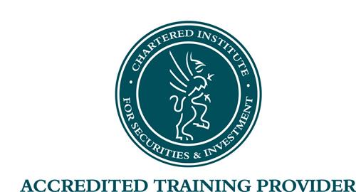 CHARTERED INSTITUTE FOR SECURITIES & INVESTMENT ACCREDITED TRAINING PROVIDER  trademark