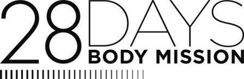 28 DAYS BODY MISSION trademark