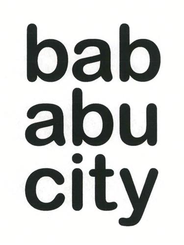 bab abu city trademark