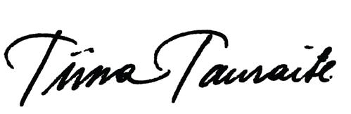 Tiina Tauraite trademark