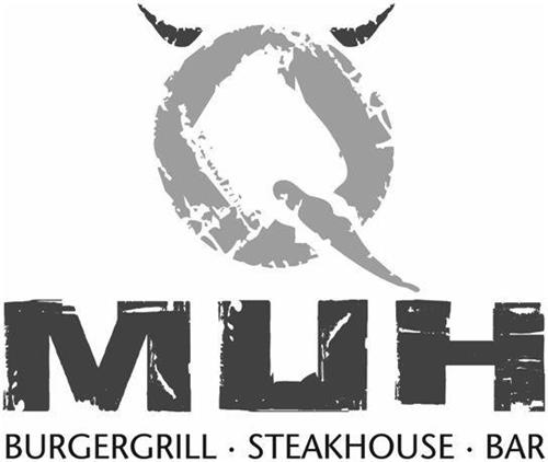 QMUH BURGERGRILL . STEAKHOUSE . BAR  trademark