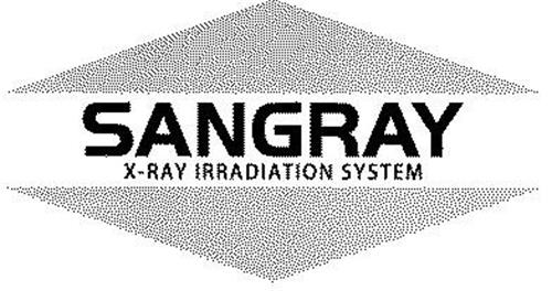 SANGRAY X-RAY IRRADIATION SYSTEM trademark