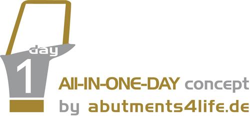 All-in-one-day concept by abutments4life.de trademark